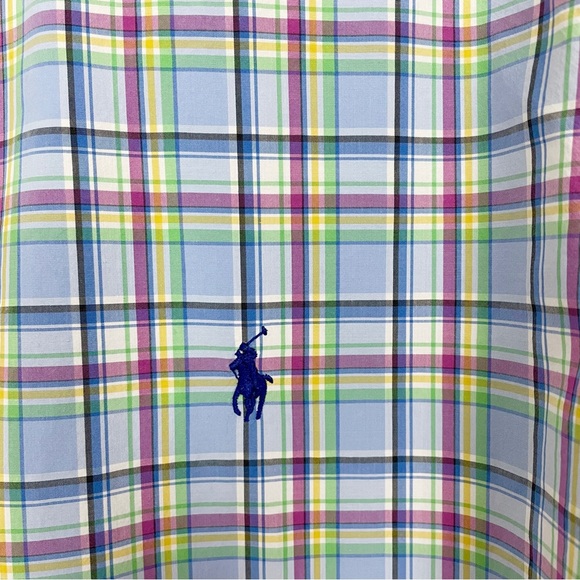 Mens Ralph Lauren Plaid Button Down Shirt - Picture 4 of 8